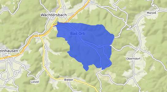 Bodenrichtwertkarte Bad Orb